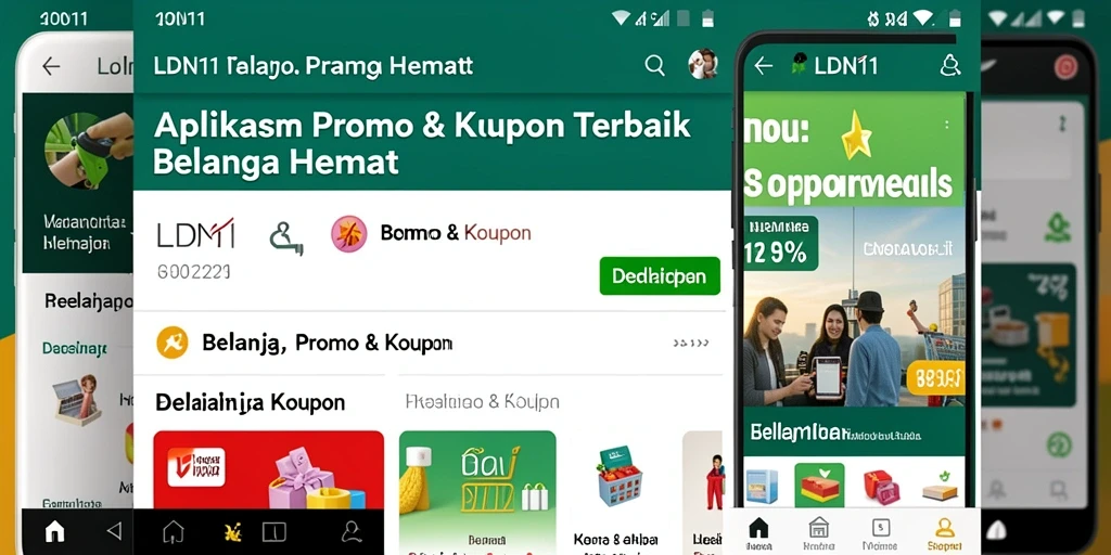 Tampilan antarmuka LDN11 yang ramah pengguna untuk belanja hemat.