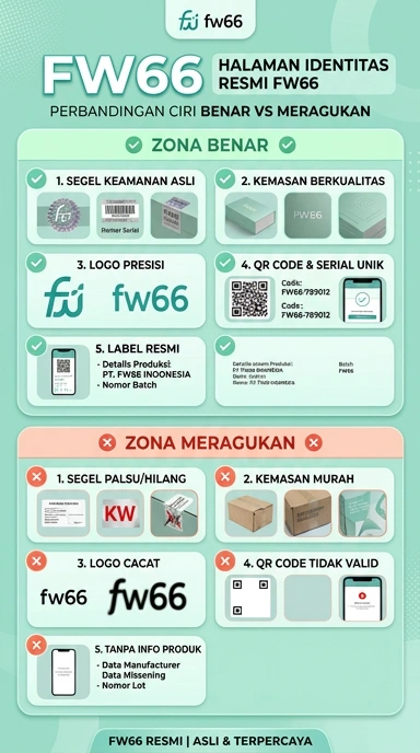 Tampilan kanal resmi fw66